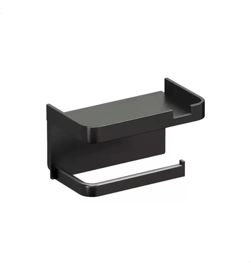 SOPORTE PARA PAPEL HIGIE NICO CON ORGANIZADOR PARA BAÑO Y CONFORT - 1