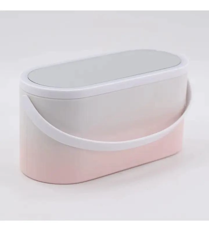 ORGANIZADOR DE MAQUILLAJE CON COMPARTIMENTOS PARA COSME TICOS Y ACCESORIOS - 3