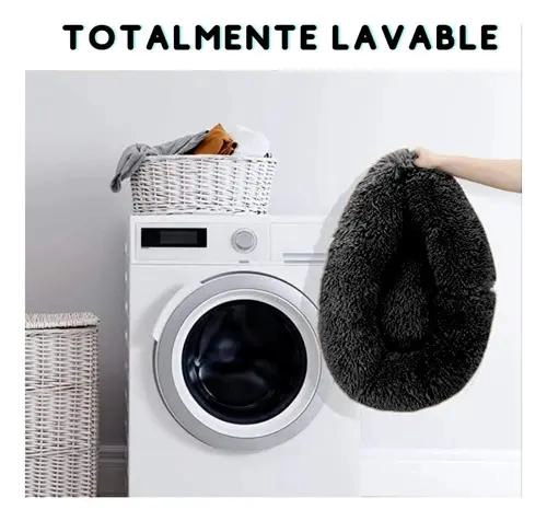 CAMA REDONDA ANTIESTRE S PARA PERROS DE RAZA EXTRA GRANDE - 4