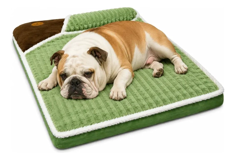 CAMA PARA PERROS GRANDE 100X70 CM CON DISEÑO COMODO Y RESISTENTE - 1