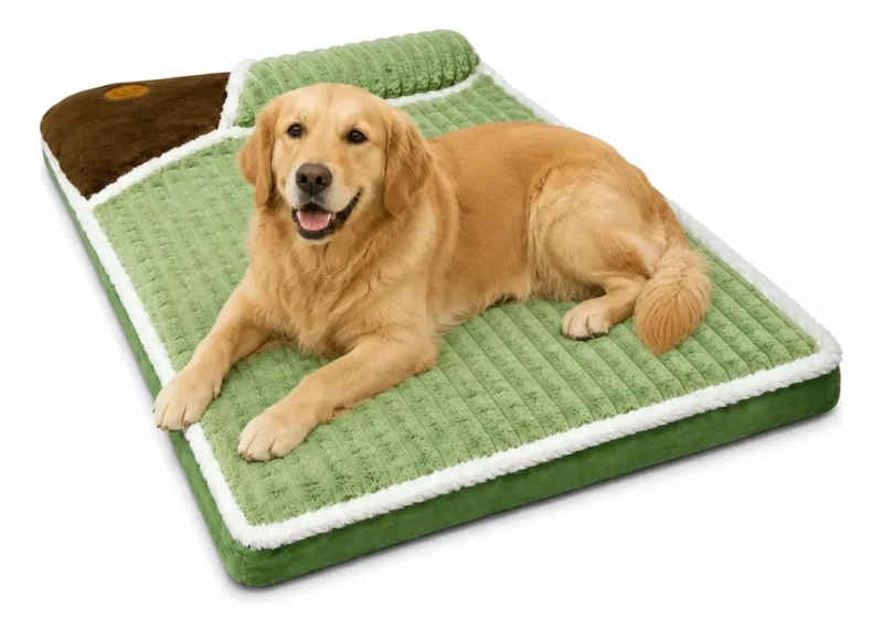 CAMA PARA PERROS GRANDE 100X70 CM CON DISEÑO COMODO Y RESISTENTE - 5