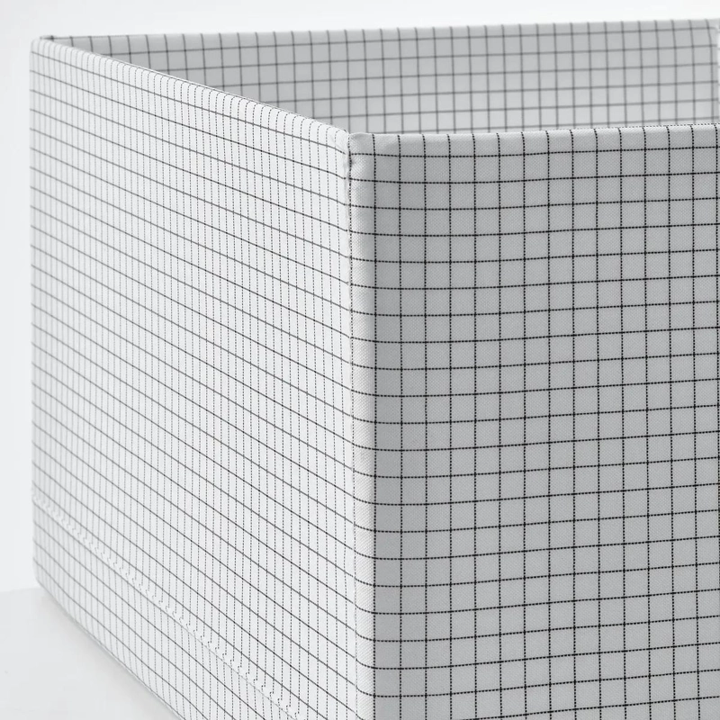 CAJA ORGANIZADORA BLANCA CON COMPARTIMENTOS 32X51X18 CM PARA ALMACENAMIENTO - 2