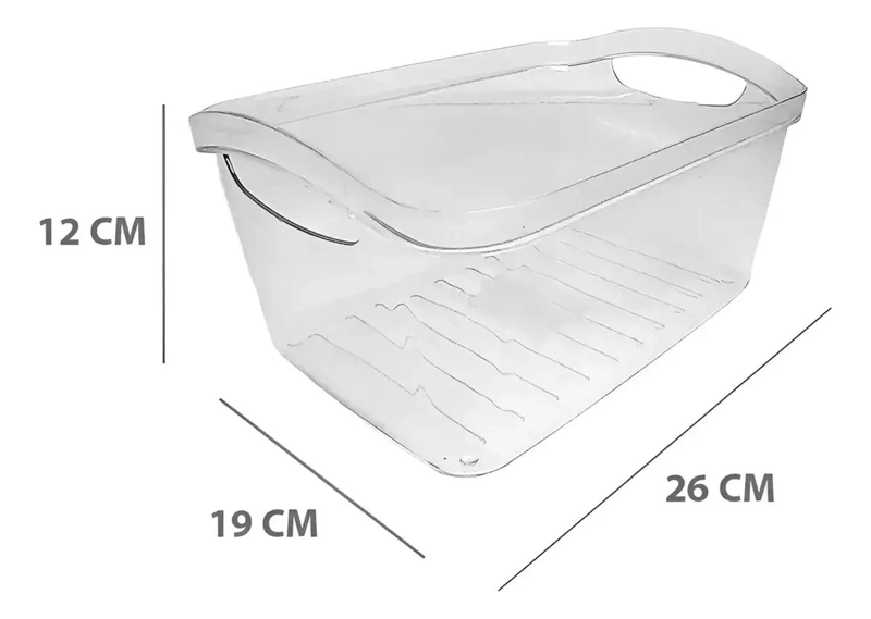 SET DE 3 CAJAS ACRILICAS MULTIUSO PARA ALMACENAMIENTO Y ORGANIZACION - 4
