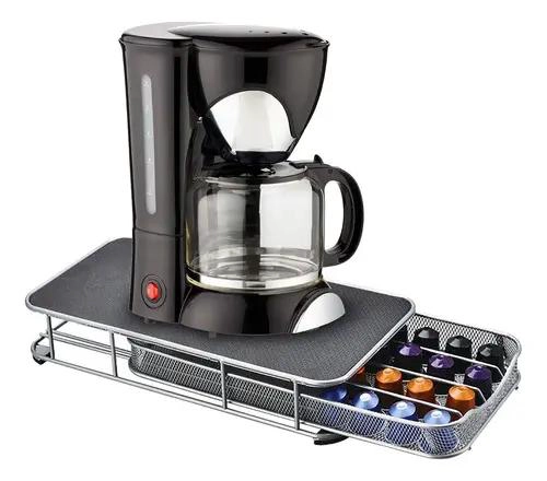 ORGANIZADOR PARA 40 CAPSULAS DE CAFE  CON DISEÑO COMPACTO Y FUNCIONAL - 2