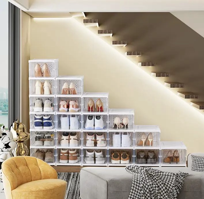 ORGANIZADOR APILABLE PARA ZAPATOS CON 6 NIVELES DE ALMACENAMIENTO - 2