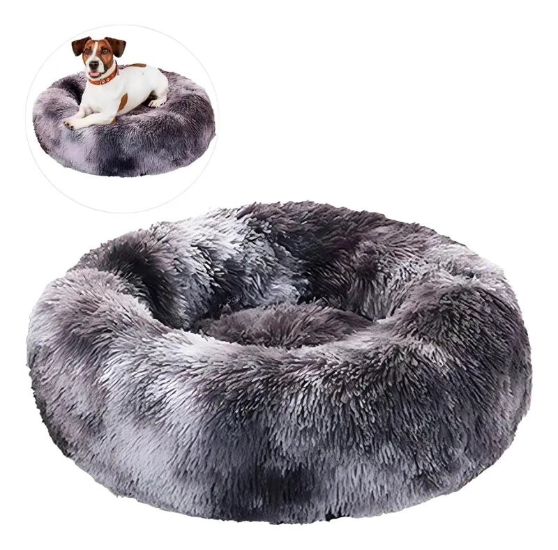 CAMA REDONDA ANTIESTRE S PARA PERROS DE RAZA EXTRA GRANDE Y GIGANTE - 3