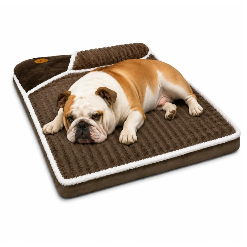 CAMA COMODA PARA MASCOTAS PERROS Y GATOS CON COLCHON SUAVE - 1