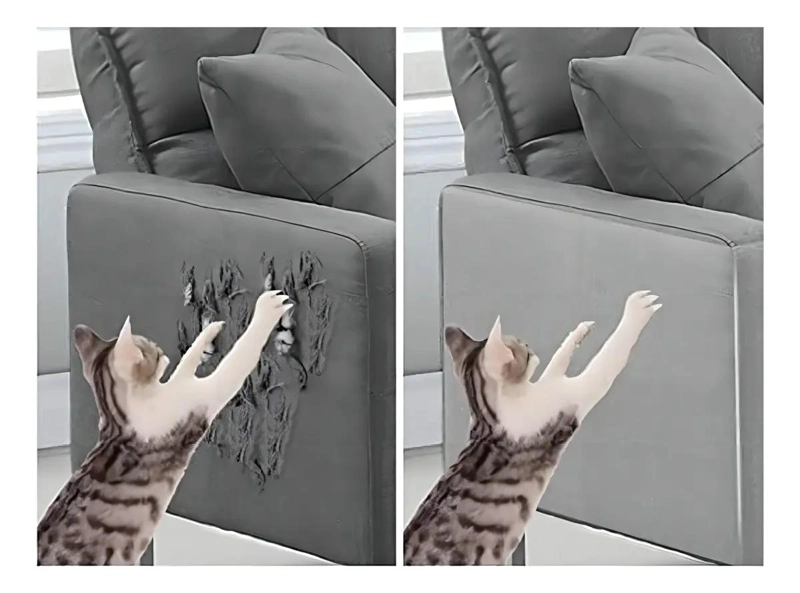 PEGATINA PROTECTORA ANTIARAÑAZOS PARA SOFA RESISTENTE Y DURADERA - 1