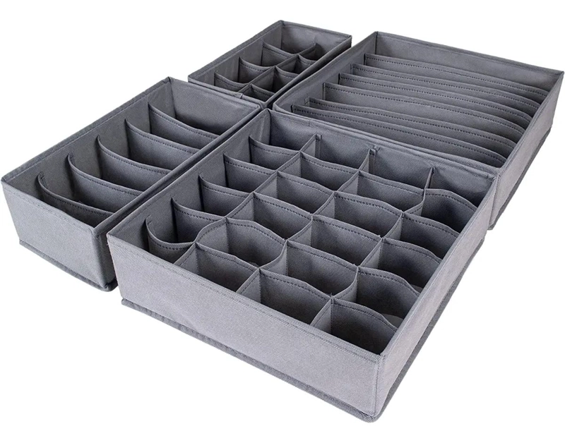 SET DE 12 ORGANIZADORES PARA ROPA INTERIOR Y ACCESORIOS - 2