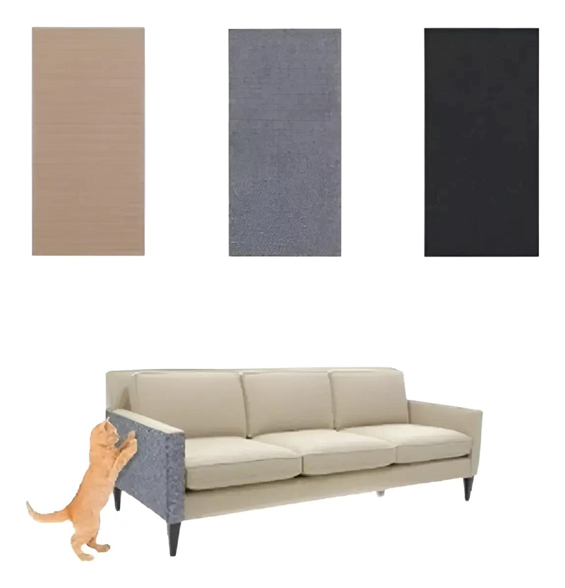RASCADOR PARA GATO CON ALFOMBRA ADHESIVA PARA MUEBLES Y SILLON - 2