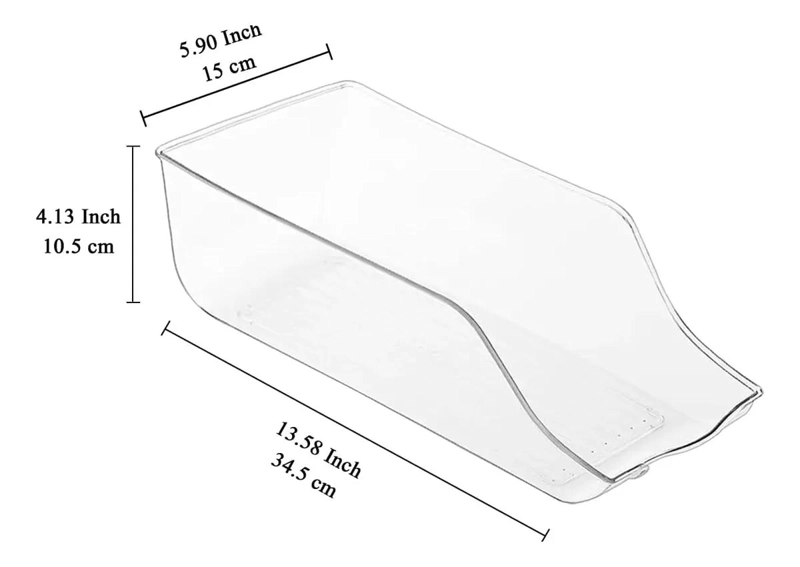 ORGANIZADORES PARA BEBIDAS EN LATA PARA REFRIGERADOR CON CAPACIDAD PARA 4 LATAS - 2