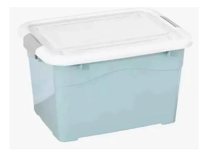 CAJA PLASTICA ORGANIZADORA CON RUEDAS Y TAPA CAPACIDAD 38 LITROS - 2