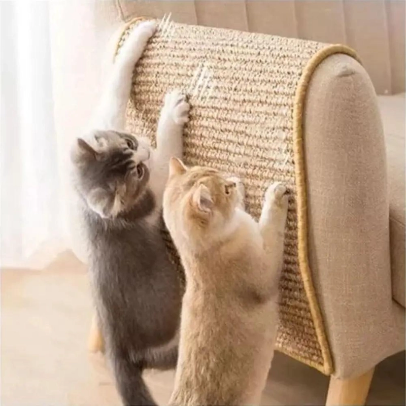 RASCADOR PARA GATO TIPO ALFOMBRA DE SISAL PARA MUEBLES Y SILLONES - 3