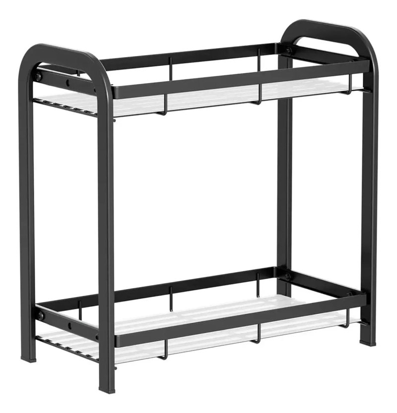 REPISA ORGANIZADORA COMPACTA PARA ESPECIEROS EN COCINA Y BAÑO - 4
