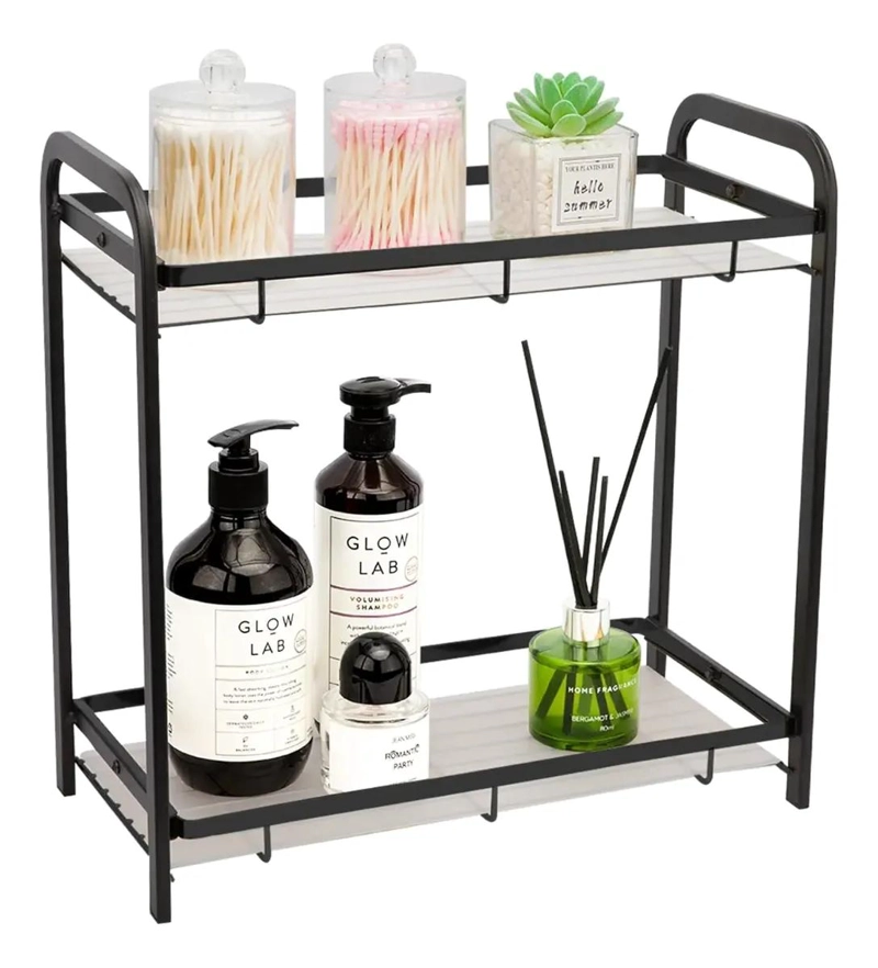 REPISA ORGANIZADORA COMPACTA PARA ESPECIEROS EN COCINA Y BAÑO - 5
