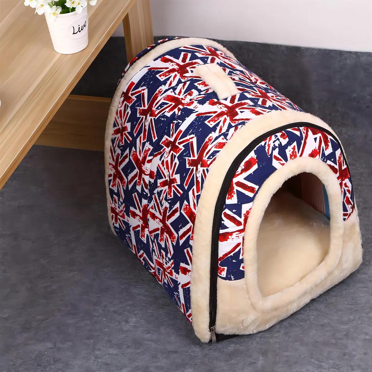 CAMA PARA GATOS CON DISEÑO ACOGEDOR PARA REDUCIR ANSIEDAD Y ESTRE S - 4