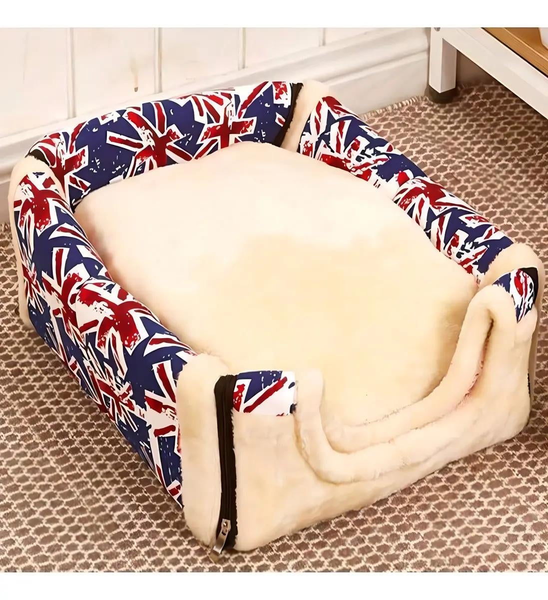 CAMA PARA GATOS CON DISEÑO ACOGEDOR PARA REDUCIR ANSIEDAD Y ESTRE S - 5