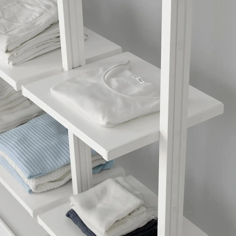 REPISA BLANCA MODULAR DE 40X36 CM PARA ORGANIZACION EFICIENTE - 1