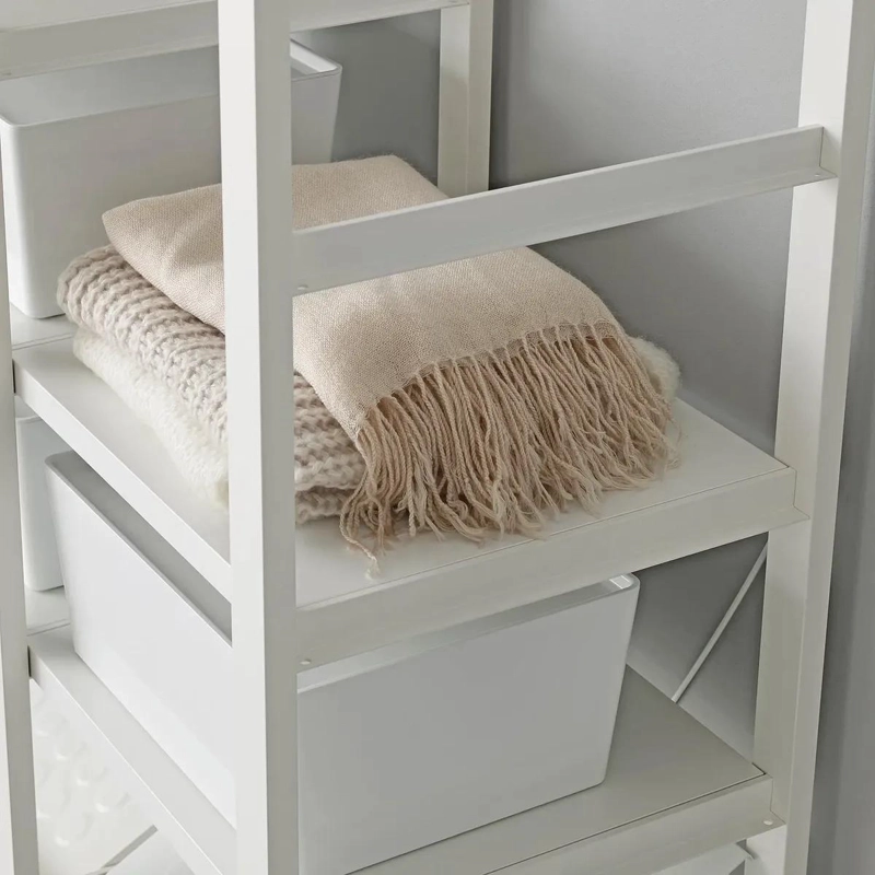 REPISA BLANCA MODULAR DE 40X36 CM PARA ORGANIZACION EFICIENTE - 2