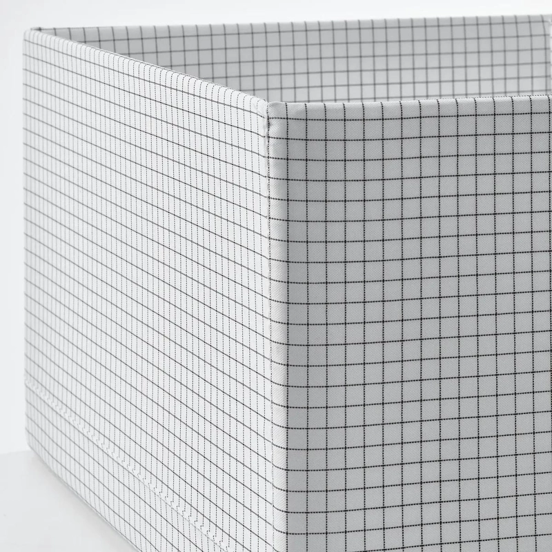 CAJA ORGANIZADORA BLANCA CON COMPARTIMENTOS 32X51X18 CM PARA ALMACENAMIENTO - 2