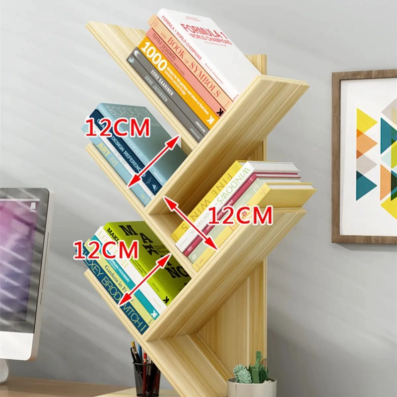 ESTANTERIA LIBRERO DE ARBOL CON 5 NIVELES DISEÑO MODERNO Y FUNCIONAL - 4
