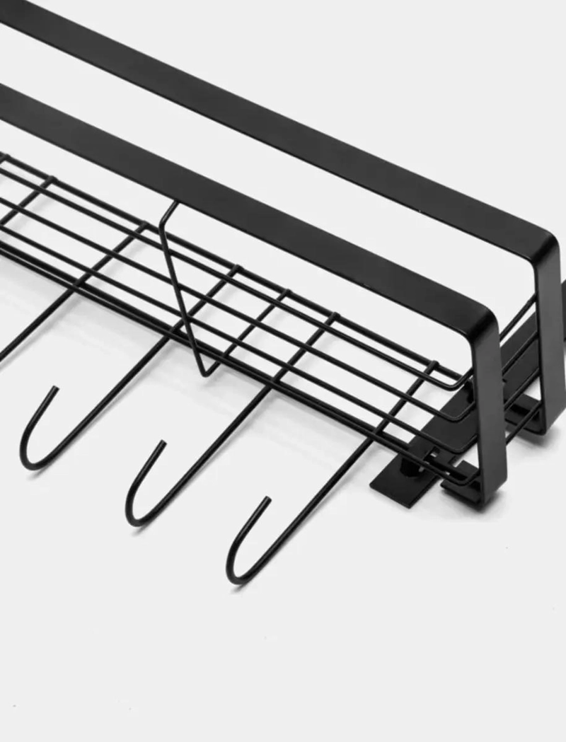 ORGANIZADOR LATERAL PARA REFRIGERADOR CON ESTANTES MULTIUSOS AJUSTABLES - 4