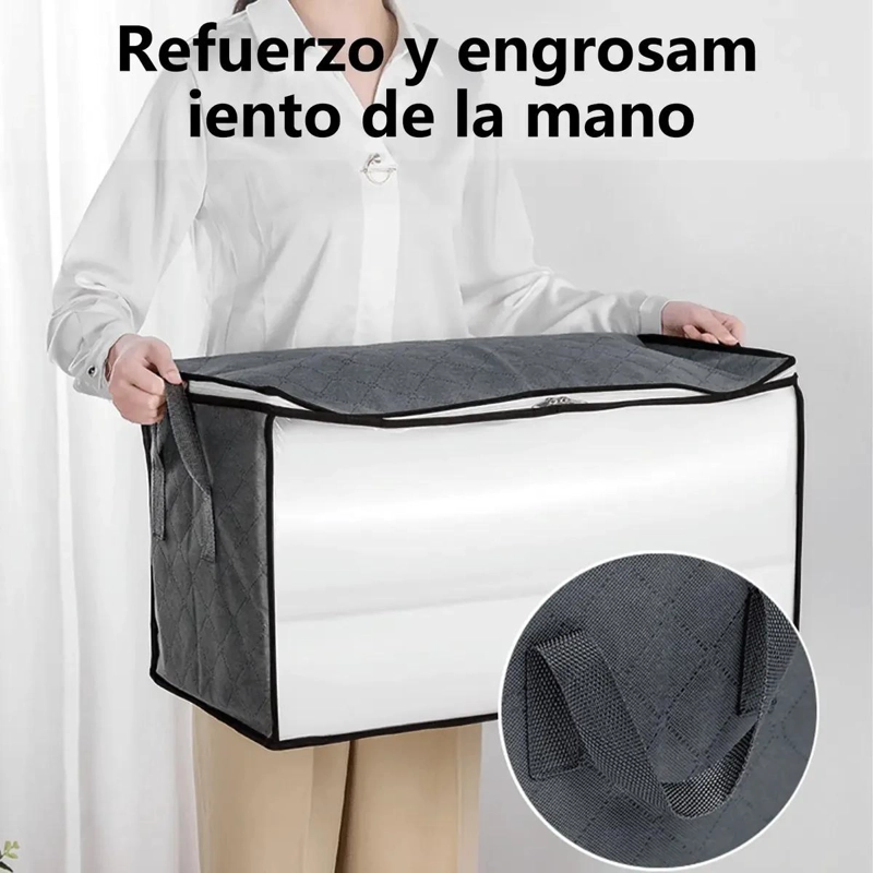 SET DE 4 ORGANIZADORES PARA ALMACENAMIENTO DE ROPA Y BOLSAS - 3