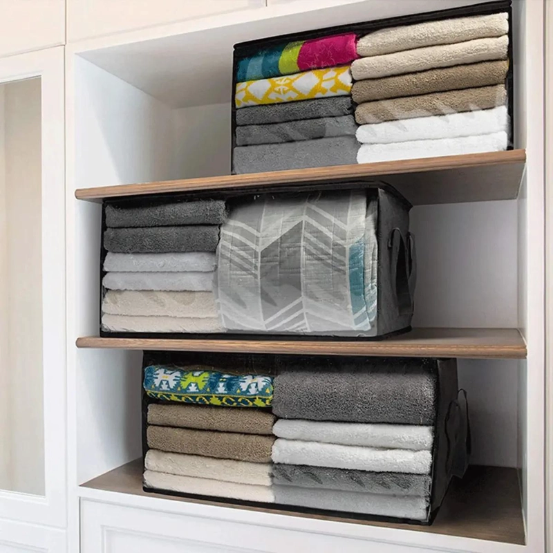 SET DE 4 ORGANIZADORES PARA ALMACENAMIENTO DE ROPA Y BOLSAS - 4