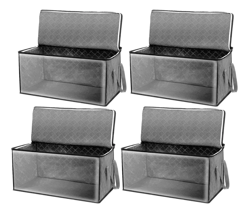 SET DE 4 ORGANIZADORES PARA ALMACENAMIENTO DE ROPA Y BOLSAS - 5
