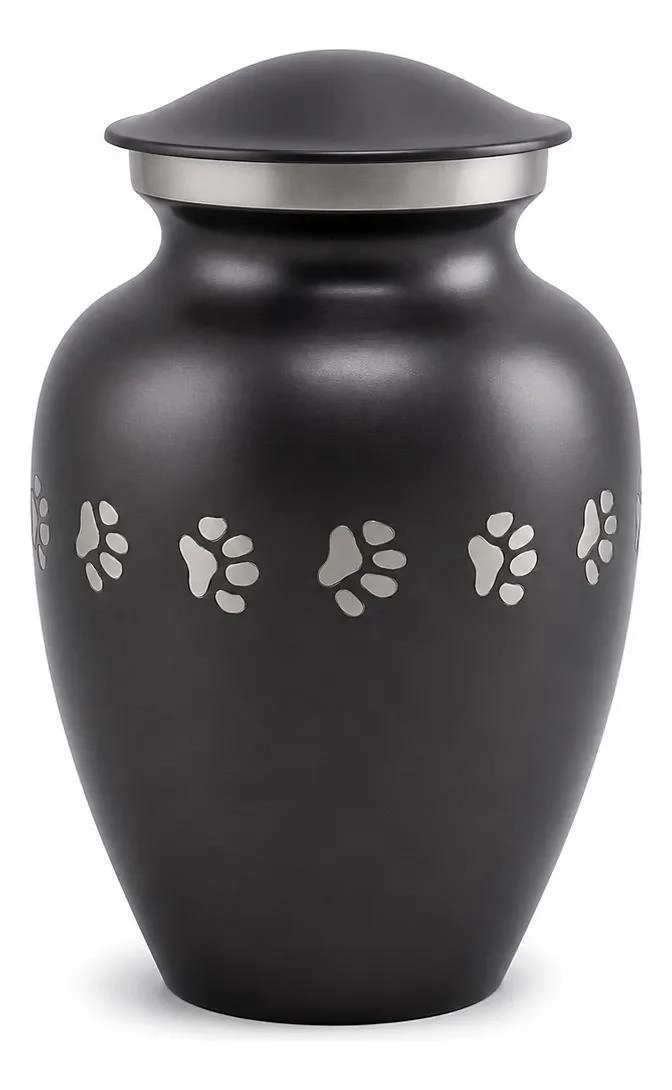 ANFORA URNA PARA MASCOTAS DE CERAMICA DE 18 CM - 1