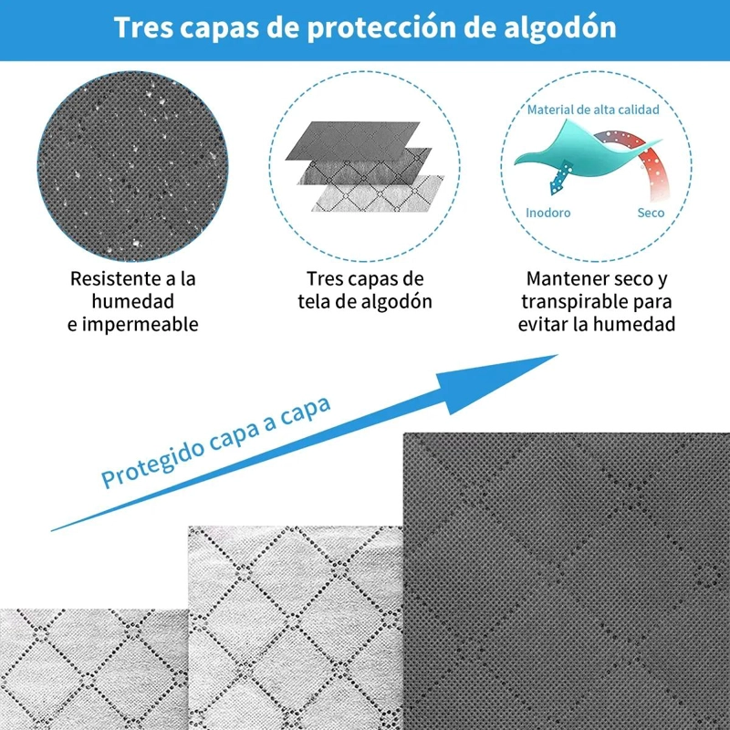 JUEGO DE 3 CAJAS DE ALMACENAJE PARA ESPACIOS REDUCIDOS - 4
