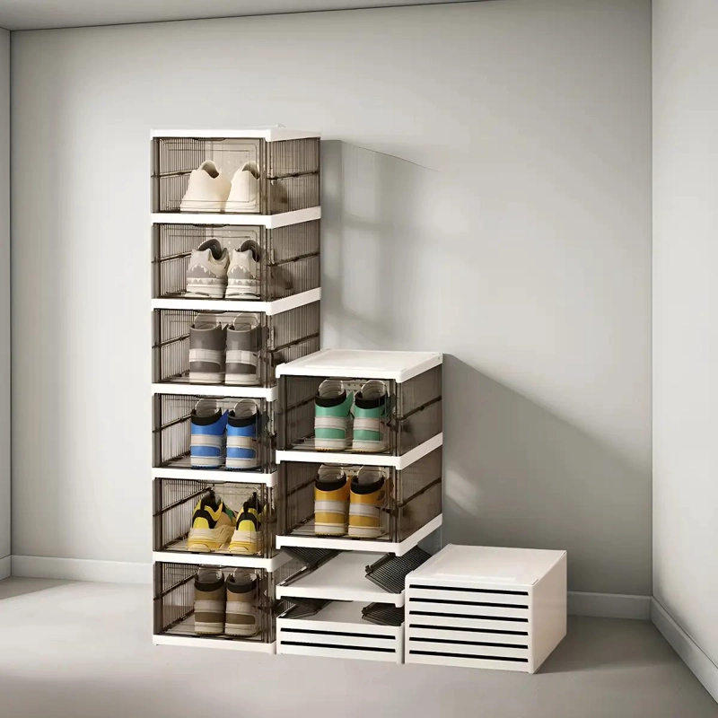 ZAPATERA PLEGABLE ORGANIZADOR CON 6 NIVELES Y ESTRUCTURA FIRME - 1