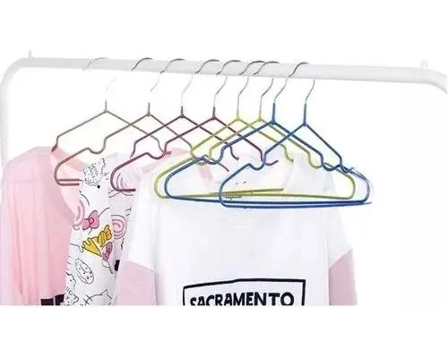 SET DE 10 COLGADORES ANTIDESLIZANTES PARA ROPA CON DISEÑO FUNCIONAL - 4