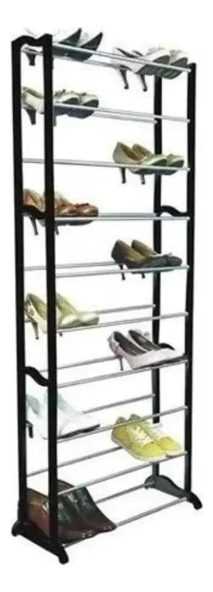 ESTANTE ORGANIZADOR PARA ZAPATOS CON CAPACIDAD PARA 30 PARES Y BASE RESISTENTE - 2