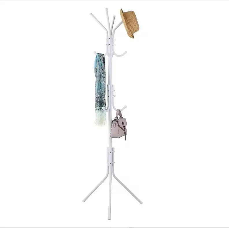 PERCHERO DE PIE MULTIFUNCIONAL CON ALTURA DE 175 CM PARA COLGAR PRENDAS - 1