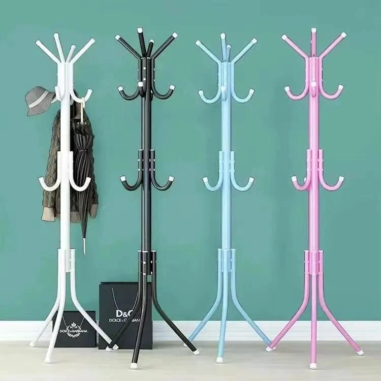 PERCHERO DE PIE MULTIFUNCIONAL CON ALTURA DE 175 CM PARA COLGAR PRENDAS - 5