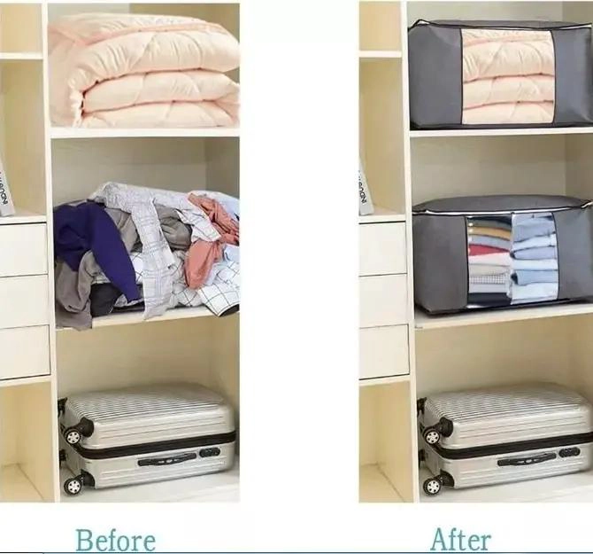 ORGANIZADOR PARA BOLSAS DE ALMACENAMIENTO DE ROPA 3 UNIDADES - 2