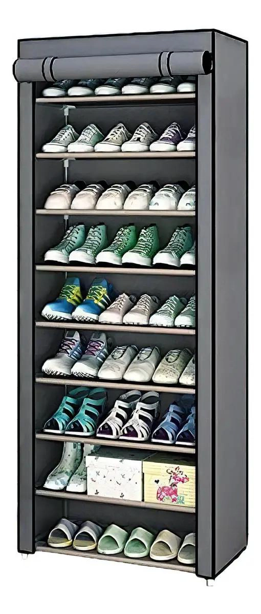 ORGANIZADOR VERTICAL PARA ARMARIO CON 10 NIVELES DE ALMACENAMIENTO - 2