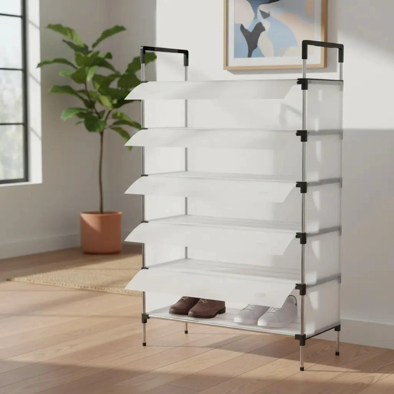 ORGANIZADOR PARA ZAPATOS CON 6 NIVELES Y DISEÑO MULTIFUNCIONAL - 1