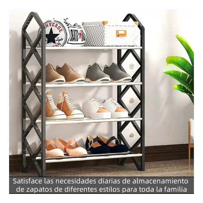 ZAPATERO ARMABLE CON 4 NIVELES PARA ORGANIZACION EFICIENTE - 5
