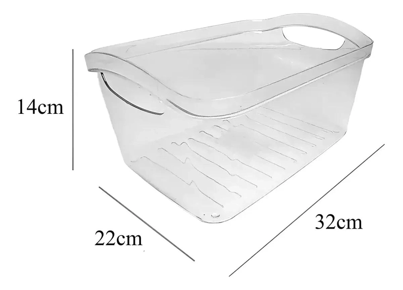 SET DE 2 CAJAS ACRILICAS MULTIUSO PARA ALMACENAMIENTO Y ORGANIZACION - 4