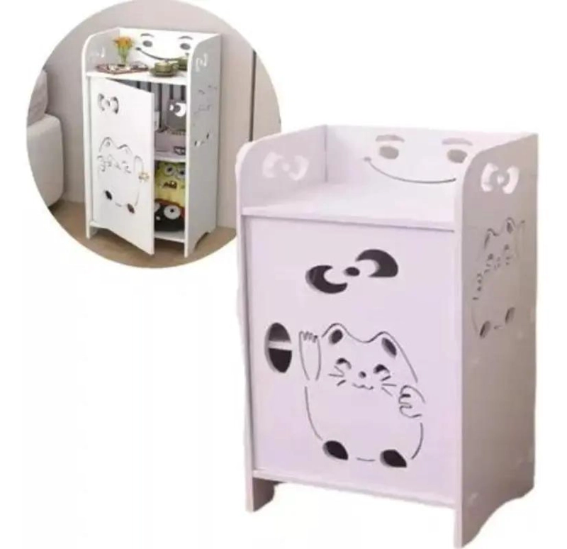 VELADOR ORGANIZADOR CON REPISA PARA MESA DE NIÑO FUNCIONAL Y PRACTICO - 1