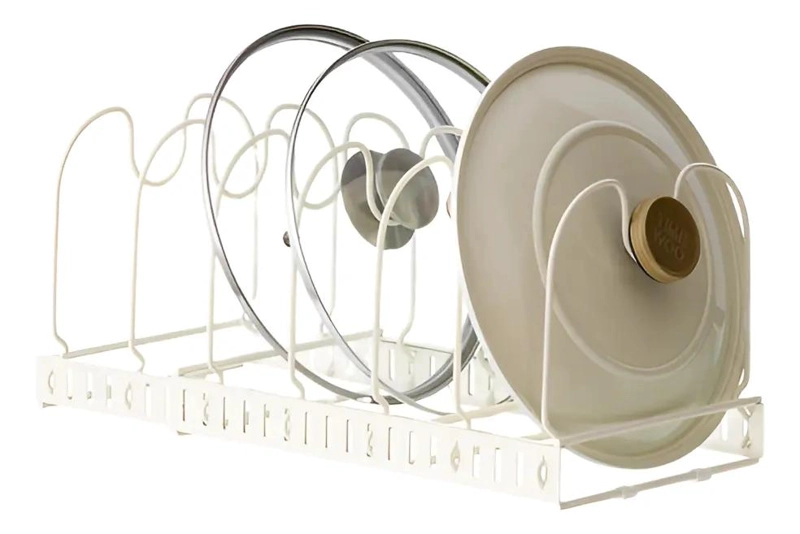 ORGANIZADOR PARA COCINA CON ESTANTE PARA OLLAS Y LAVAPLATOS - 1