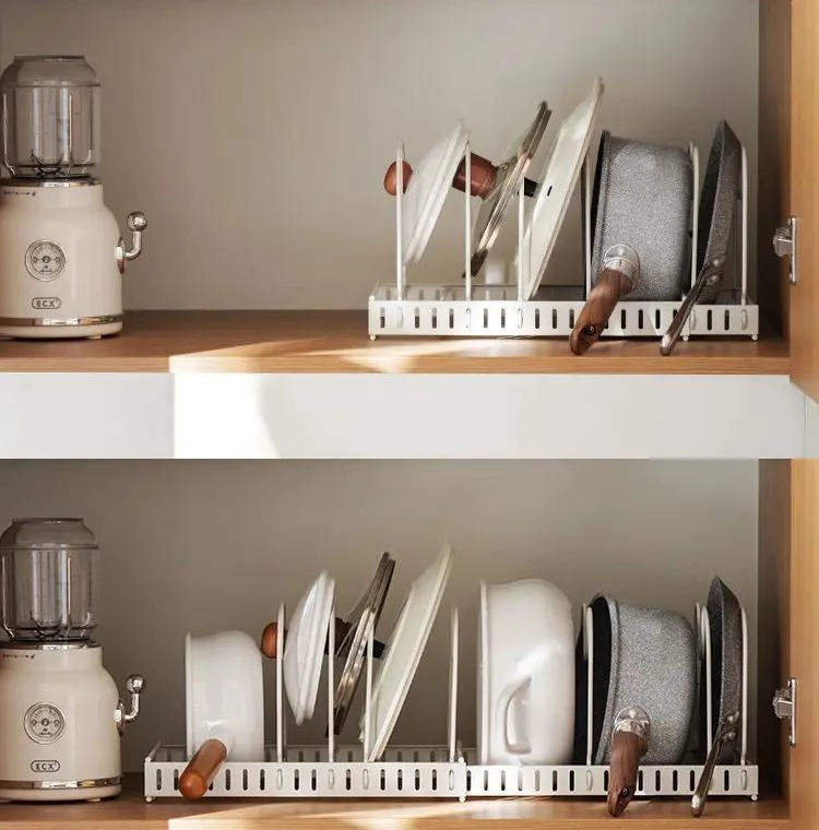 ORGANIZADOR PARA COCINA CON ESTANTE PARA OLLAS Y LAVAPLATOS - 5