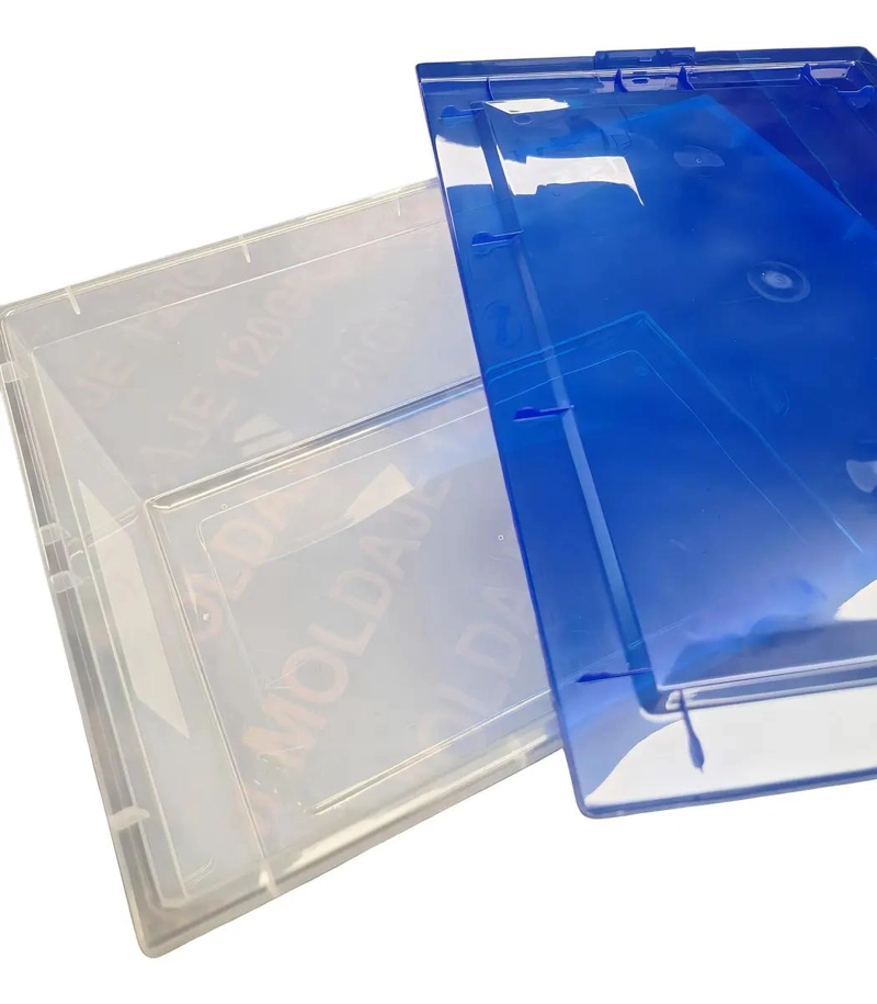 SET DE 3 CAJAS ORGANIZADORAS TRANSPARENTES CON TAPA DE 10 LITROS - 4