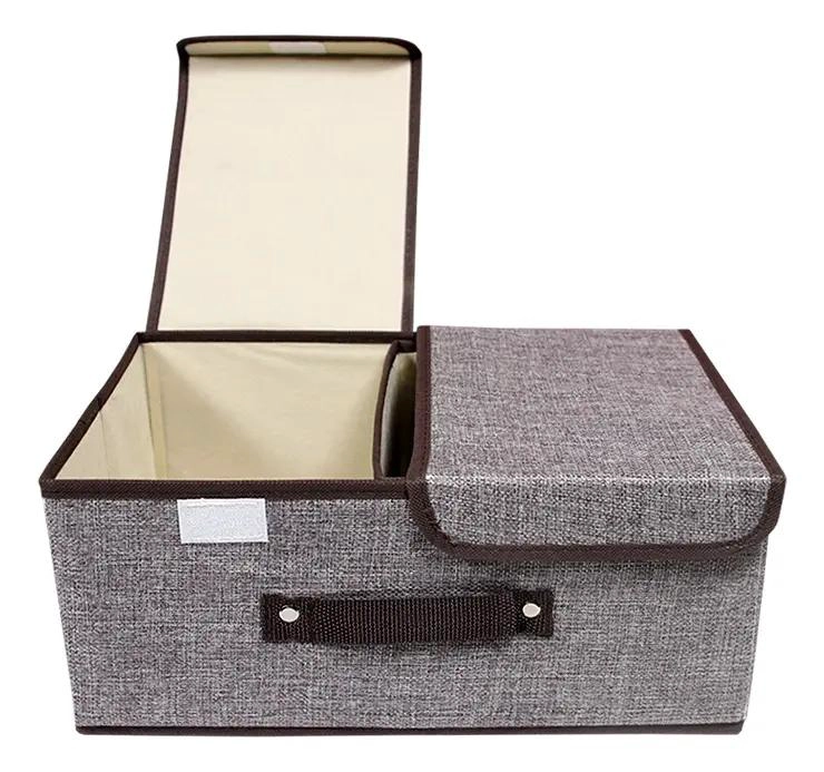 CAJAS ORGANIZADORAS PLEGABLES PARA CLOSET Y ALMACENAJE DE ROPA Y JUGUETES - 1