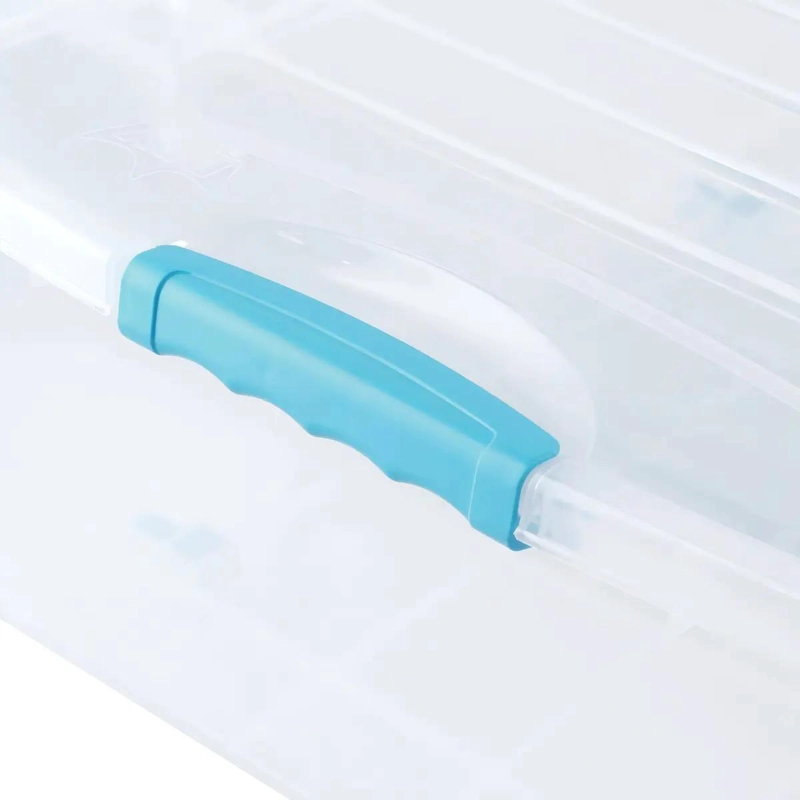CAJA ORGANIZADORA MULTIUSO CON RUEDAS CAPACIDAD 48 LITROS COLOR - 2