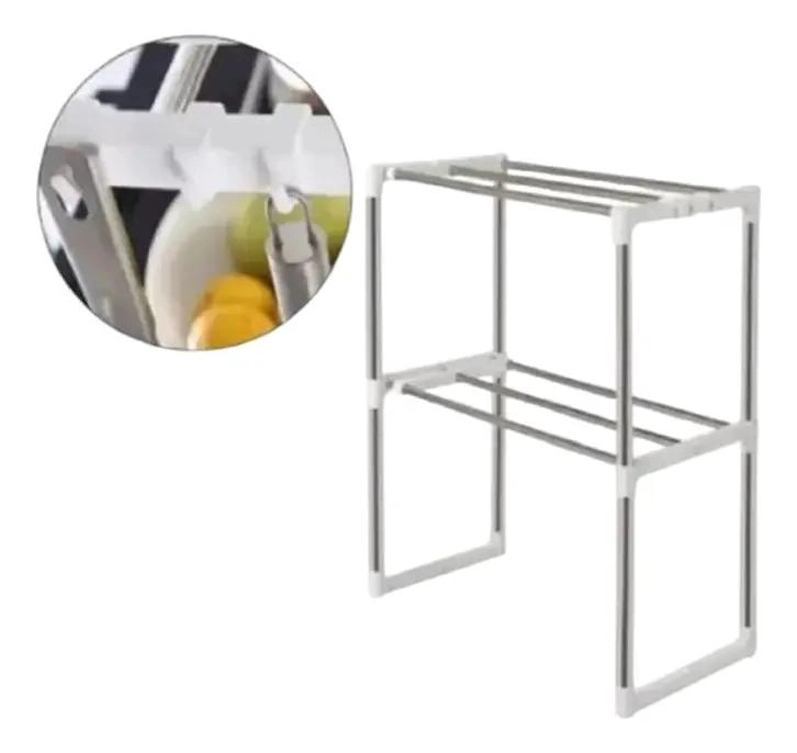 RACK ESTANTE ORGANIZADOR MULTIUSOS PARA MICROONDAS Y COCINA - 2