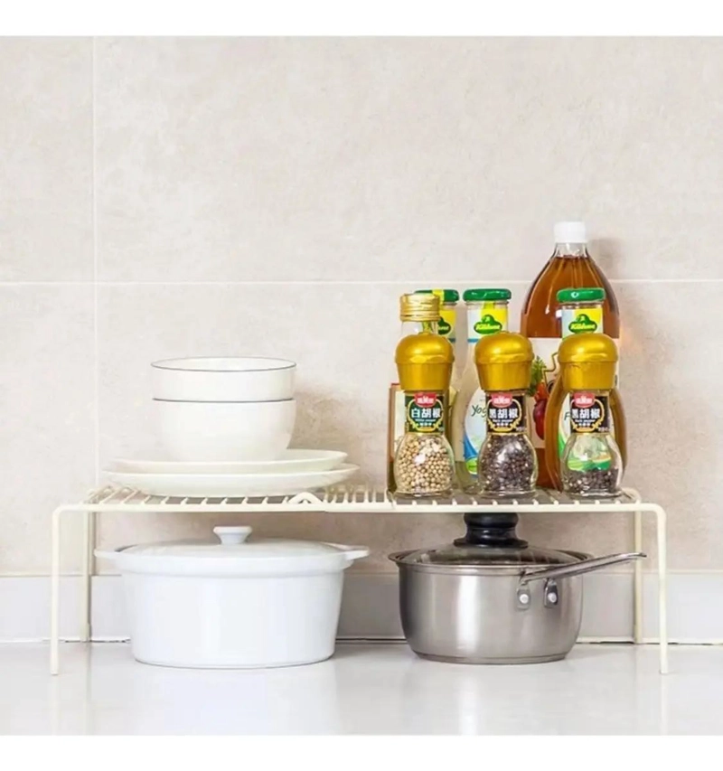 PACK DE 3 REPISAS ORGANIZADORAS EXTENSIBLES PARA COCINA Y HOGAR - 4