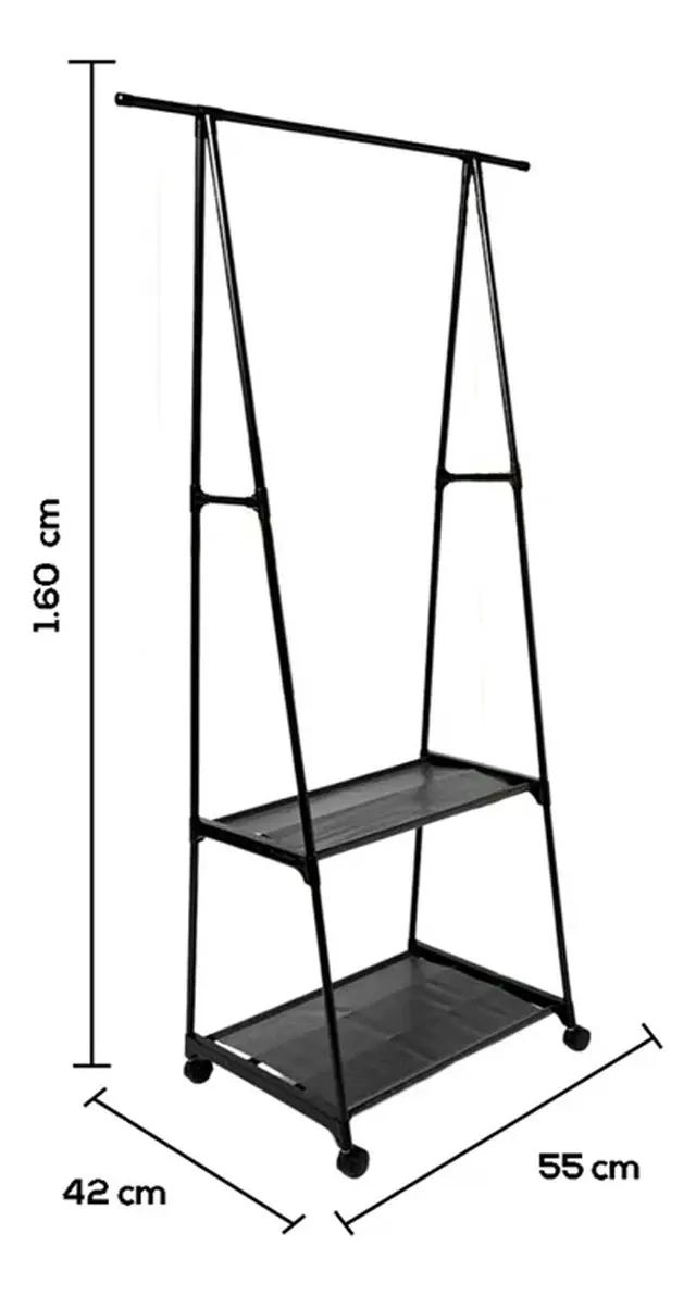 PERCHERO ORGANIZADOR PARA ROPA CON DOS NIVELES PARA CLOSET - 4